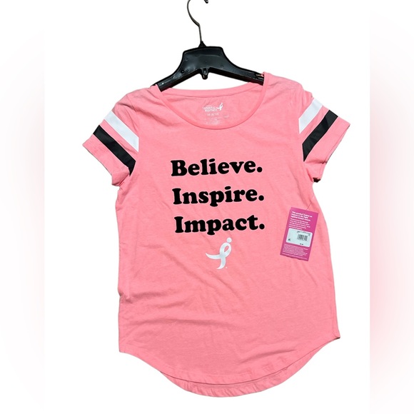 Woman’s set of 3 Breast Cancer T shirts med and large sizes - Picture 2 of 4